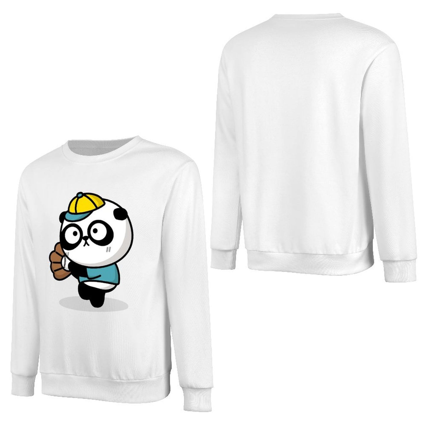 Front Patterned Long Sleeve TopEasyWear ClassicSeries