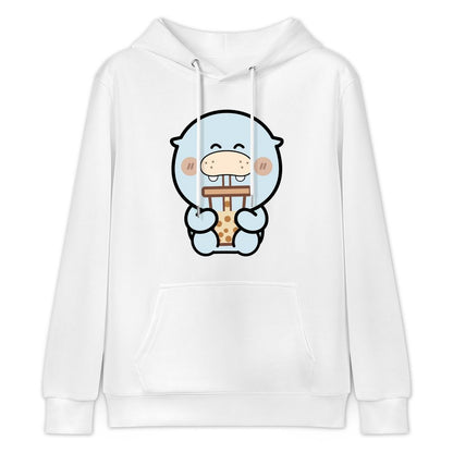 Double-Stitched Printed Front Graphic Hoodies