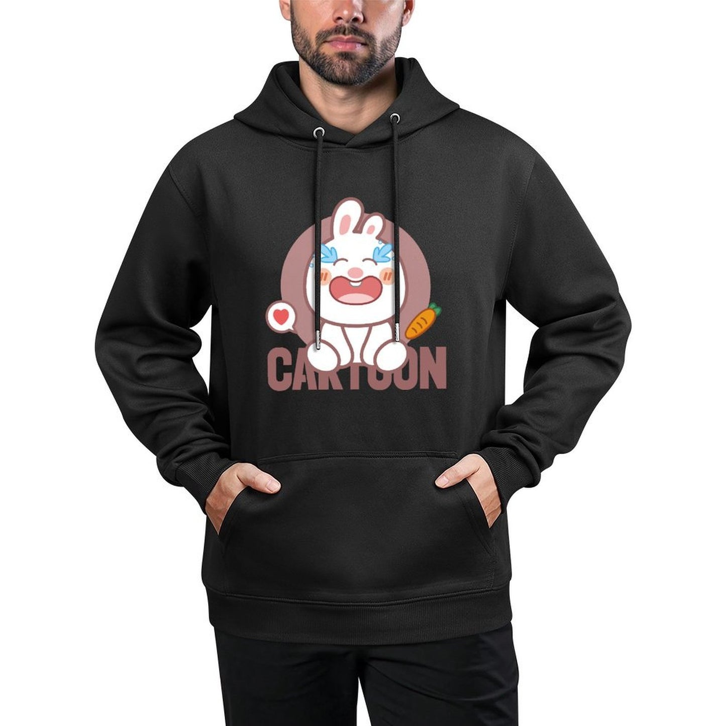 Crewneck EasyStyle Front Graphic Hoodies