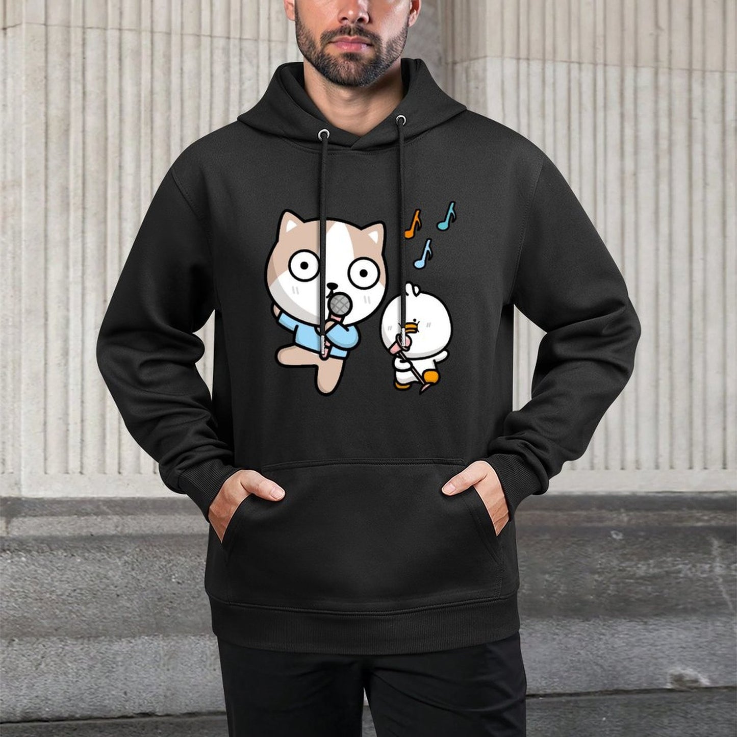 Strong Front Graphic Hoodies