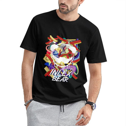 Inlex Bear T-shirtsHigh-Quality Heat-Transfer T-Shirt