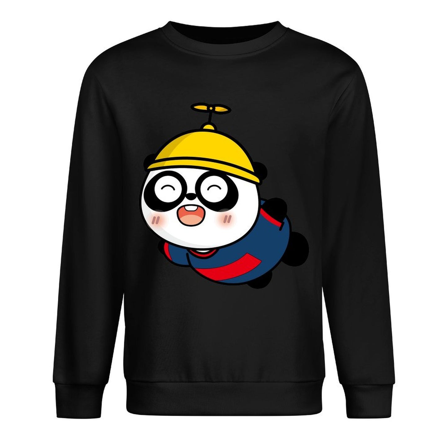 Front Patterned Long Sleeve TopColorfast Signature