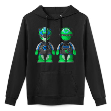 Hoodie Front PatternLightweight Relaxed