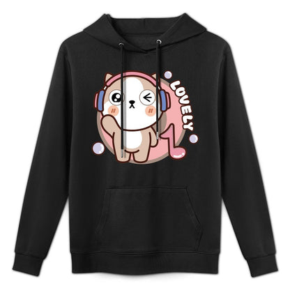 EssentialFit Easy-Care Front Graphic Hoodies