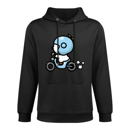 Retro Indoor Front Graphic Hoodies
