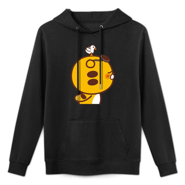 Front Graphic HoodiesHeat-Transfer Minimalist