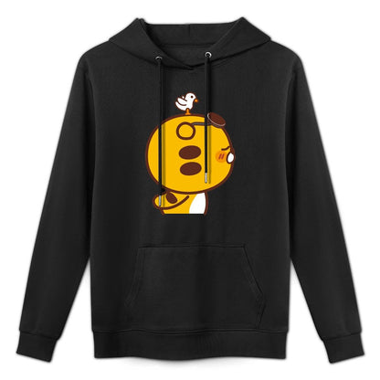 Front Graphic HoodiesHeat-Transfer Minimalist