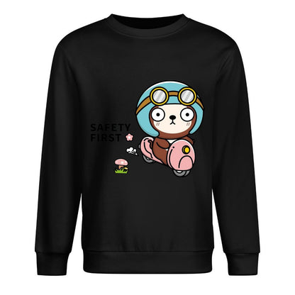 Front Patterned Long Sleeve TopStudio LifestyleLine