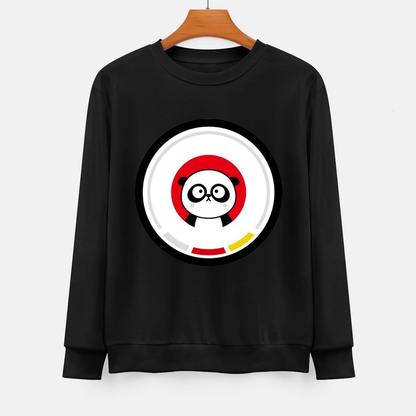 Front Patterned Long Sleeve TopTimeless Bold