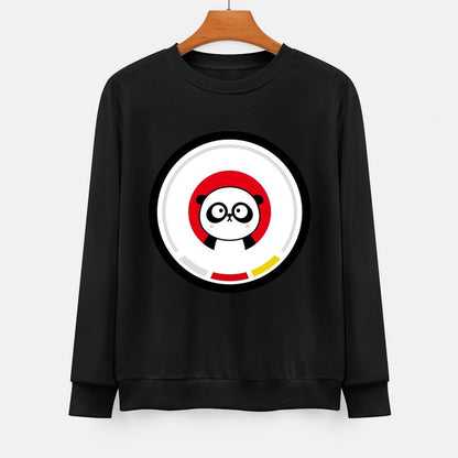 Front Patterned Long Sleeve TopTimeless Bold