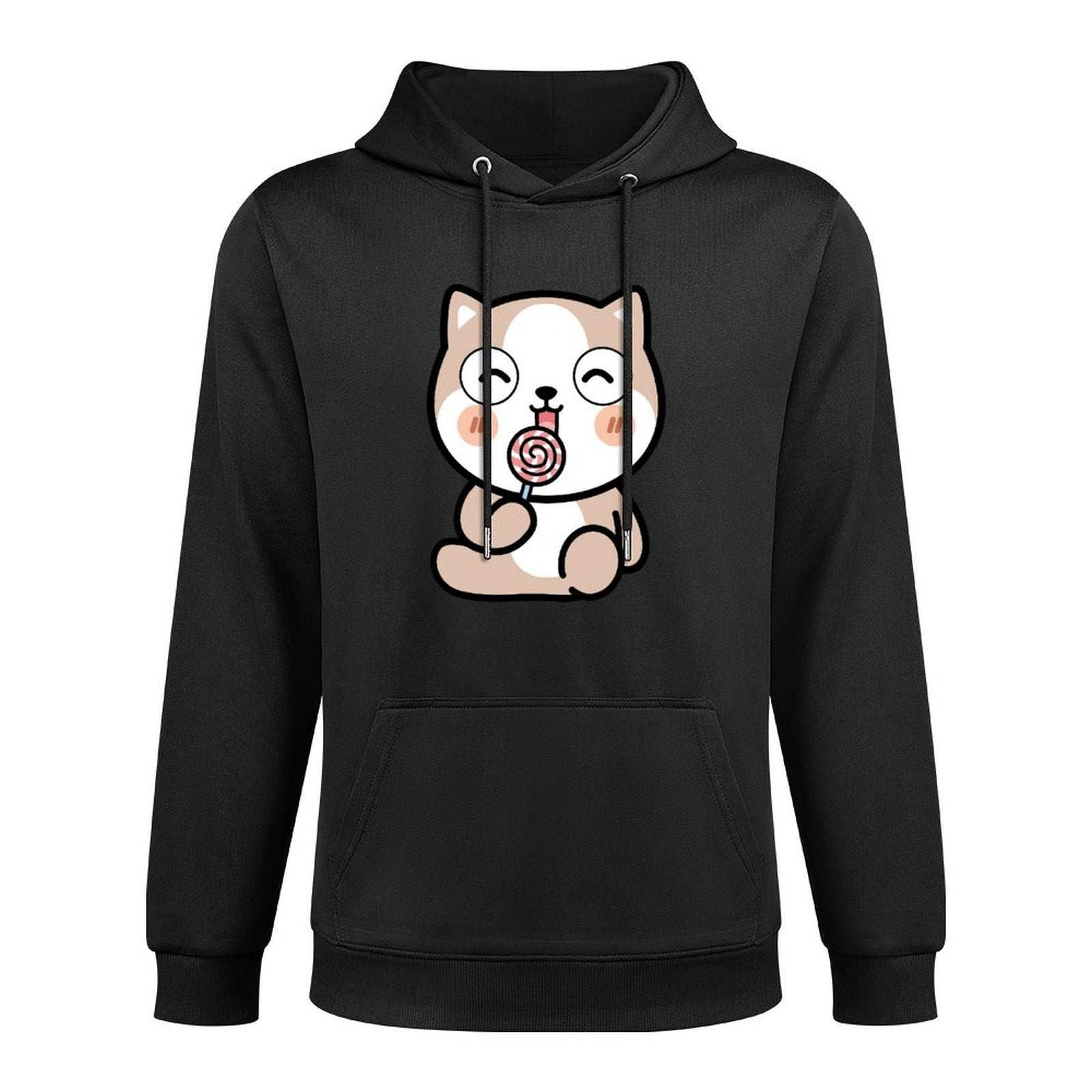 Tear-Resistant SoftFeel Front Graphic Hoodies