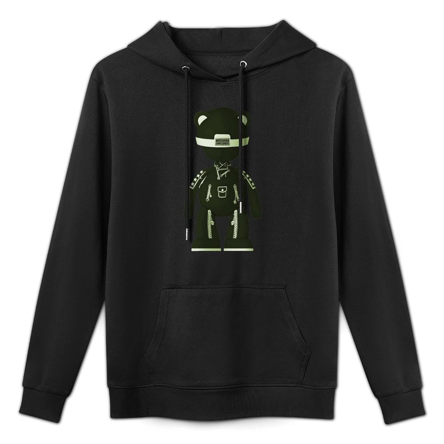 Hoodie Front PatternAllSeason Pocket Tee