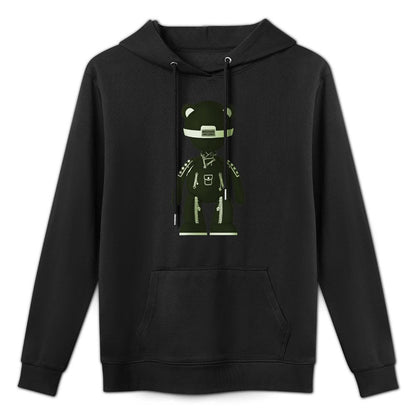 Hoodie Front PatternAllSeason Pocket Tee