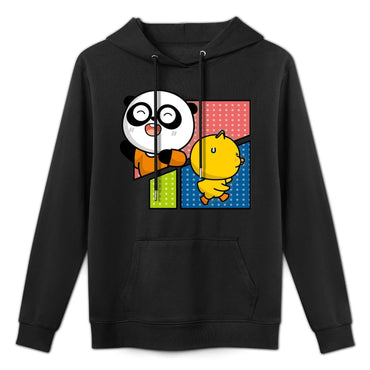 Print-Ready Retro Front Graphic Hoodies