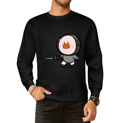 Front Patterned Long Sleeve TopChill Made-to-Order