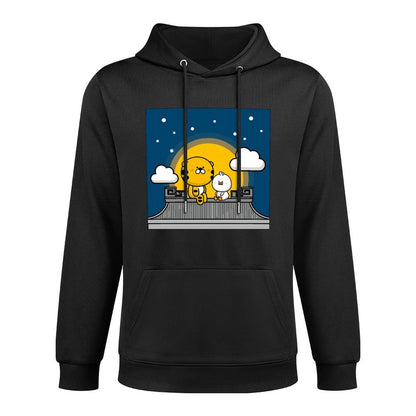 SoftLine Easy-Care Front Graphic Hoodies