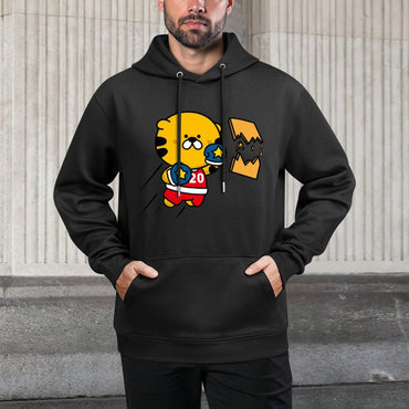 IPBR 250g Hooded Pocket Sweatshirt Front GraphicMen's Hooded  Sweatshirt4000002