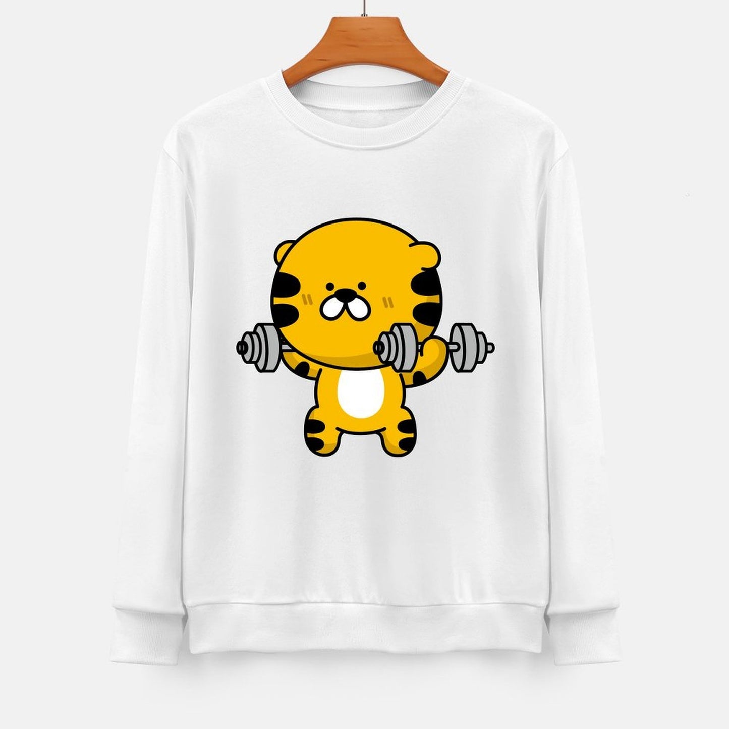 Front Patterned Long Sleeve TopEverydaySeries StreetStyle