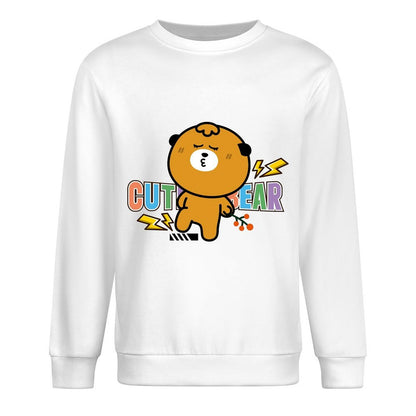 Front Patterned Long Sleeve TopStreetStyle Weekend