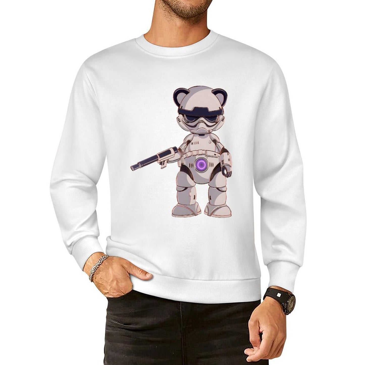 Long Sleeve With Front PatternFade-Resistant On-Demand