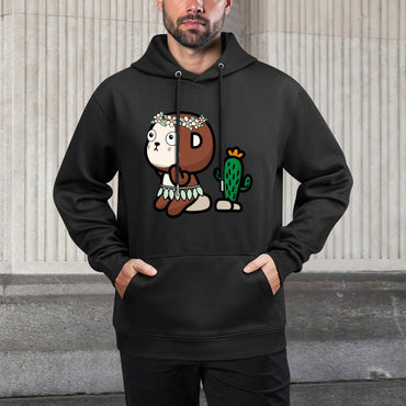 IPBR 250g Hooded Pocket Sweatshirt Front GraphicMen's Hooded  Sweatshirt4001129