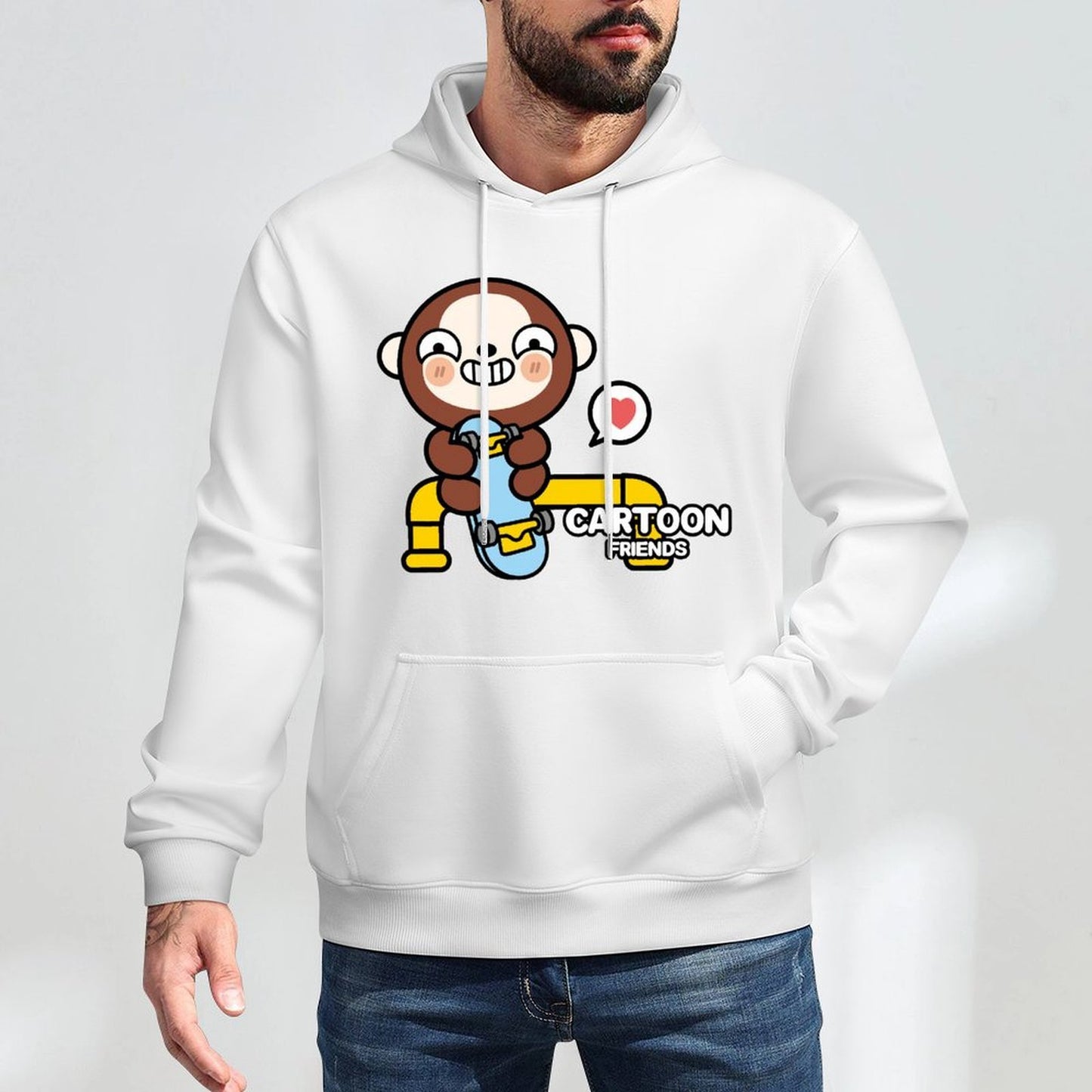 Wrinkle-Free  Front Graphic Hoodies