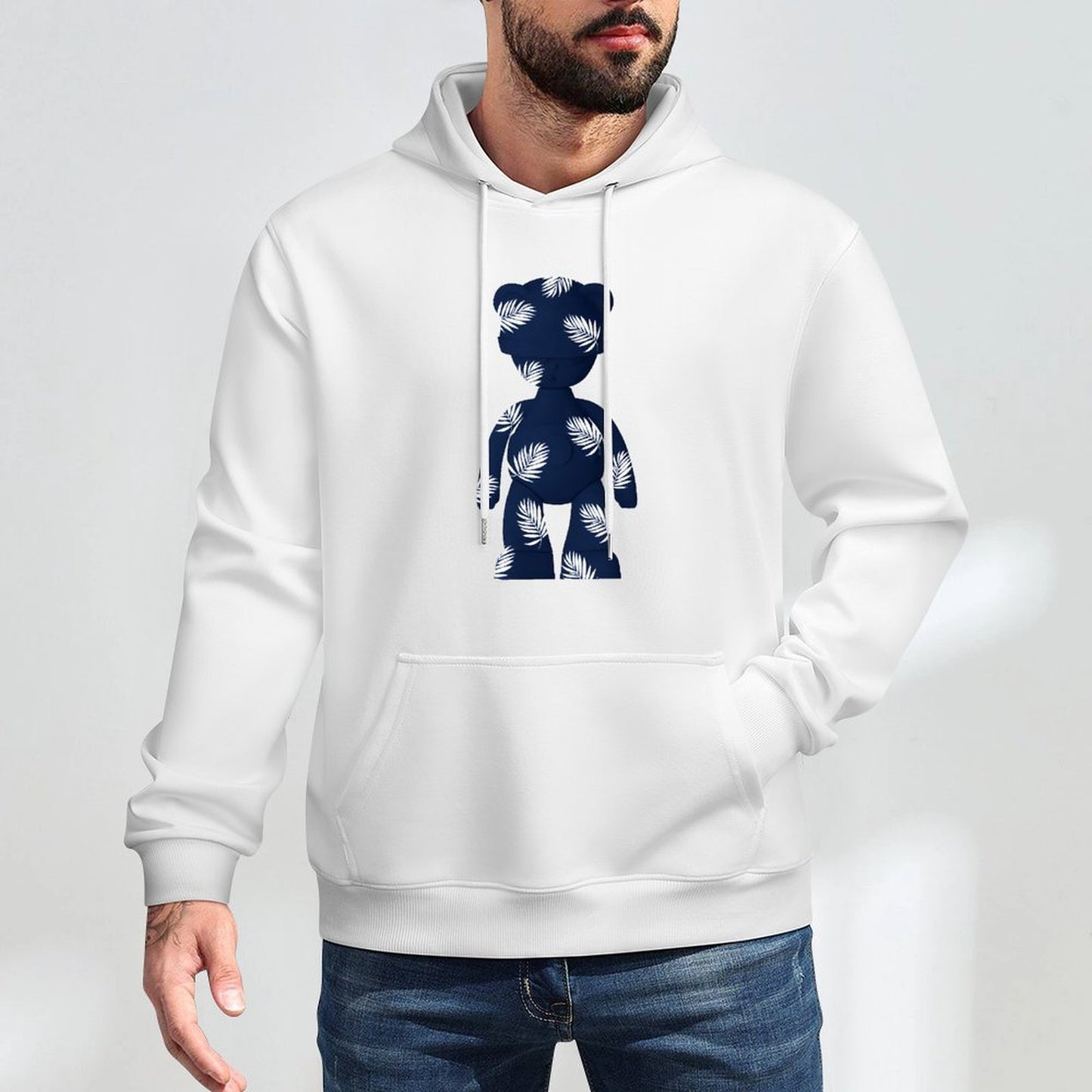 Hoodie Front PatternSolid Pure