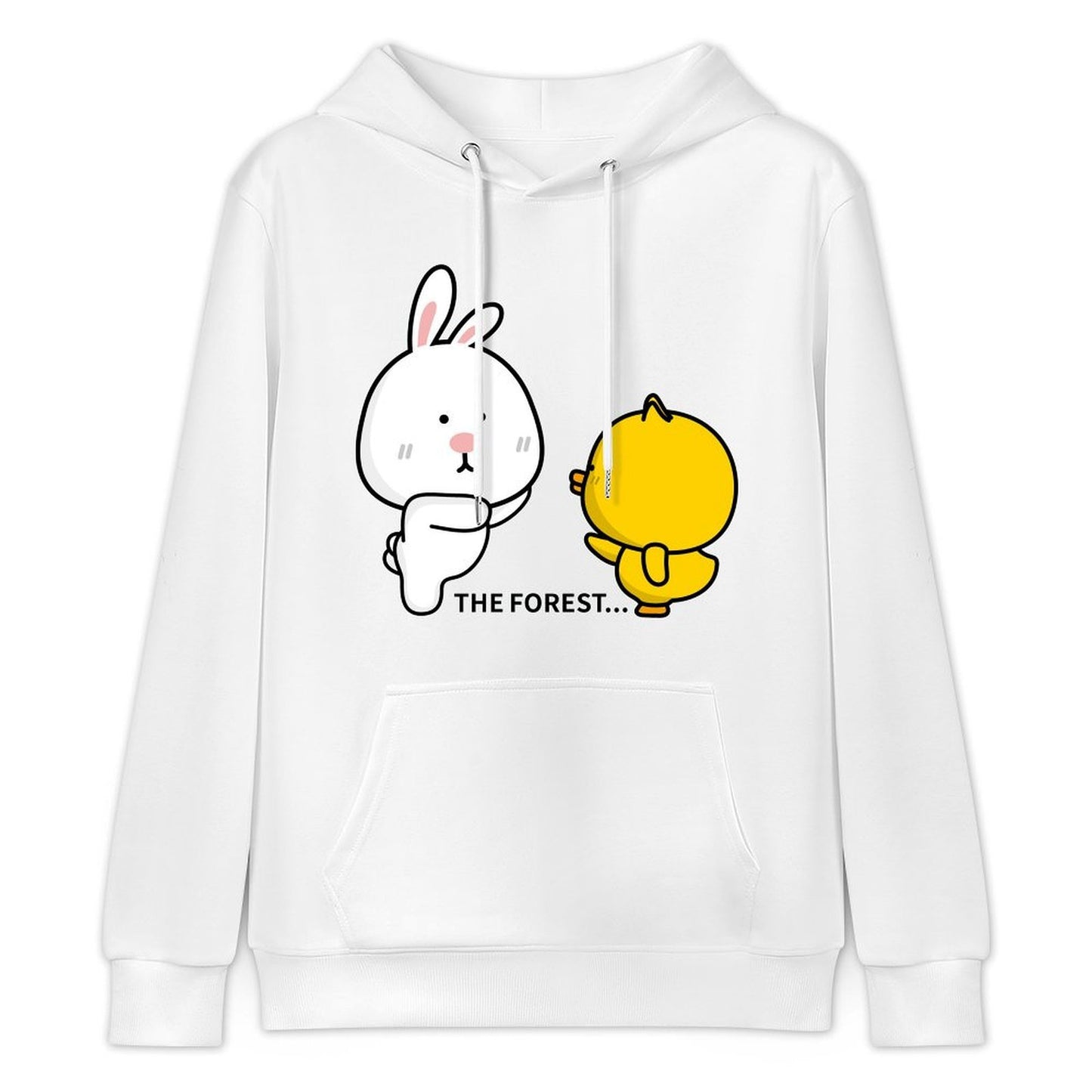 Crisp Print Colorfast Front Graphic Hoodies