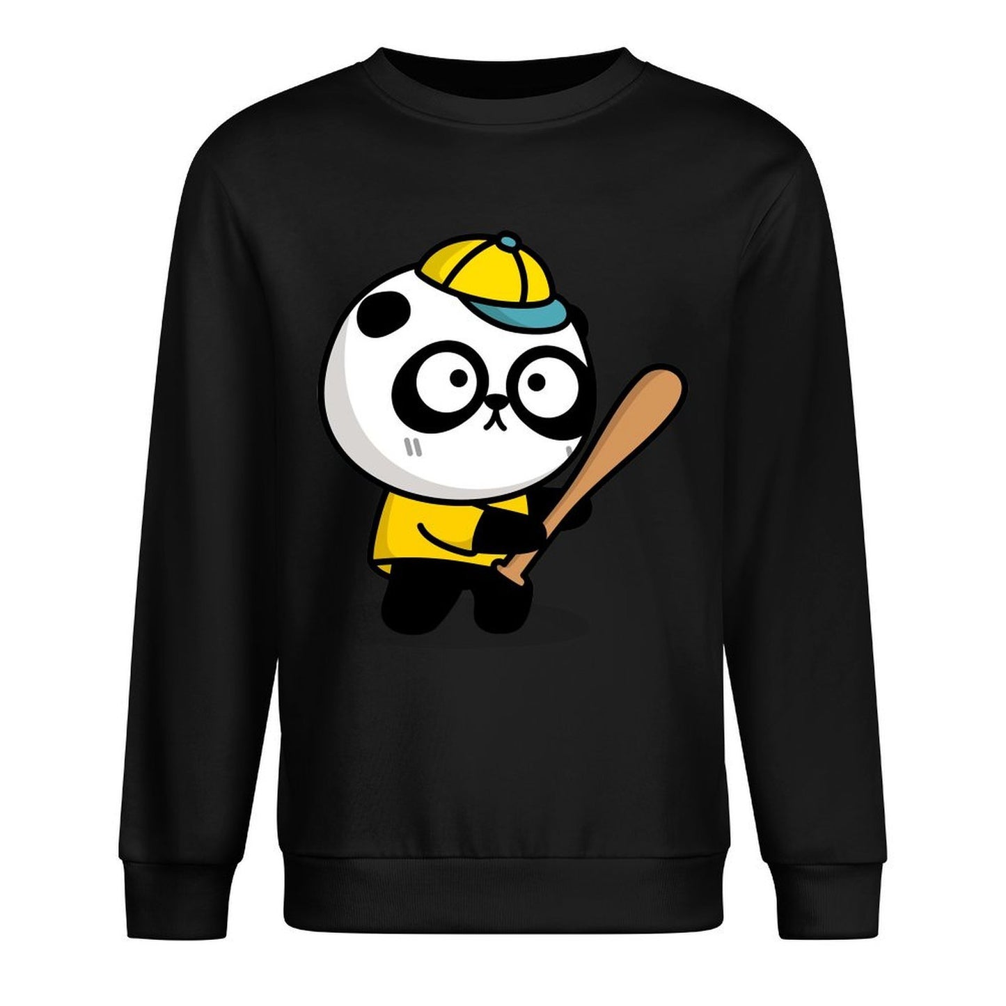 Front Patterned Long Sleeve TopTear-Resistant Neutral