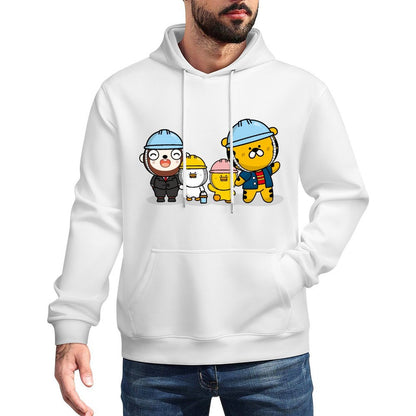 IPBR 250g Hooded Pocket Sweatshirt Front GraphicMen's Hooded  Sweatshirt4001081