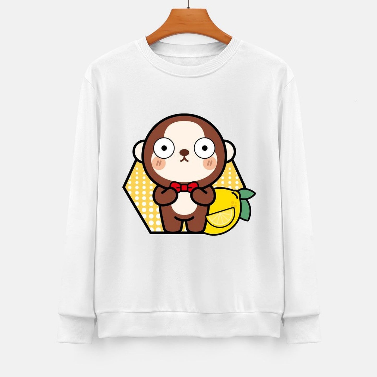 Front Patterned Long Sleeve TopActiveStyle Street