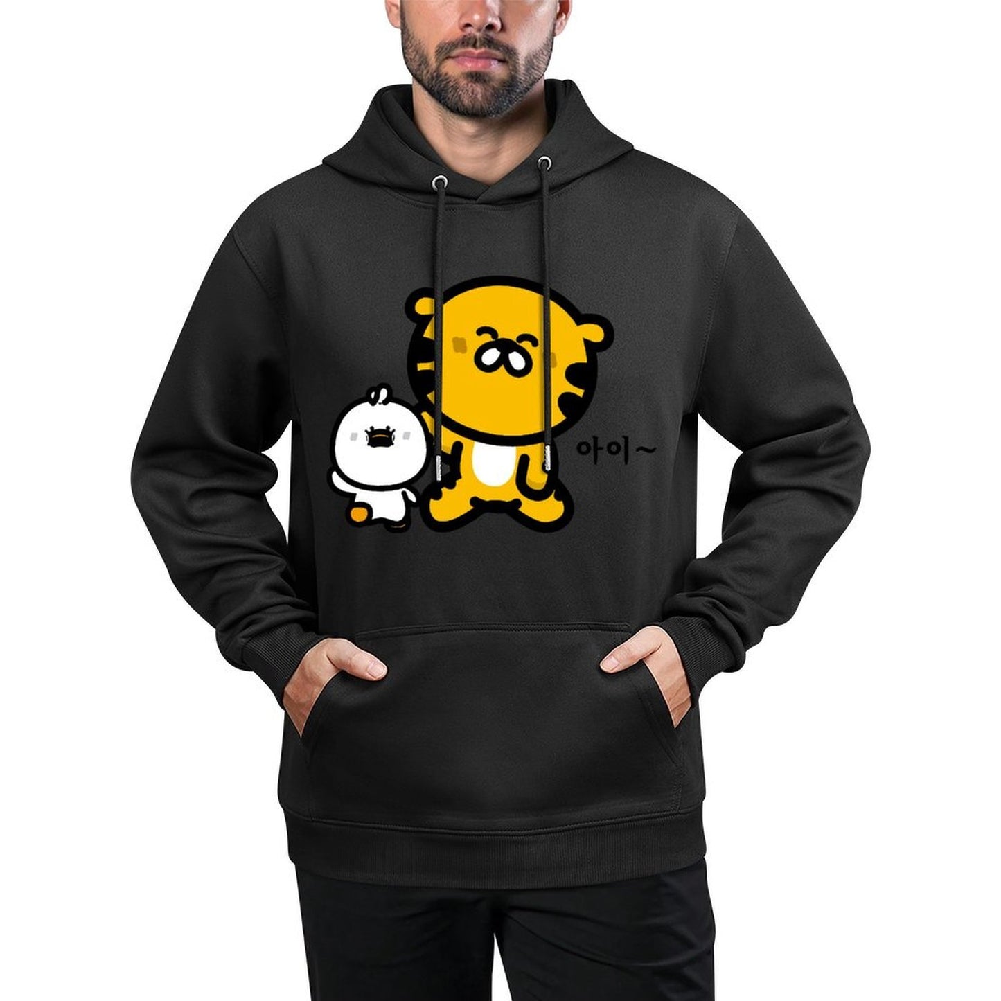 IPBR 250g Hooded Pocket Sweatshirt Front GraphicMen's Hooded  Sweatshirt4001021