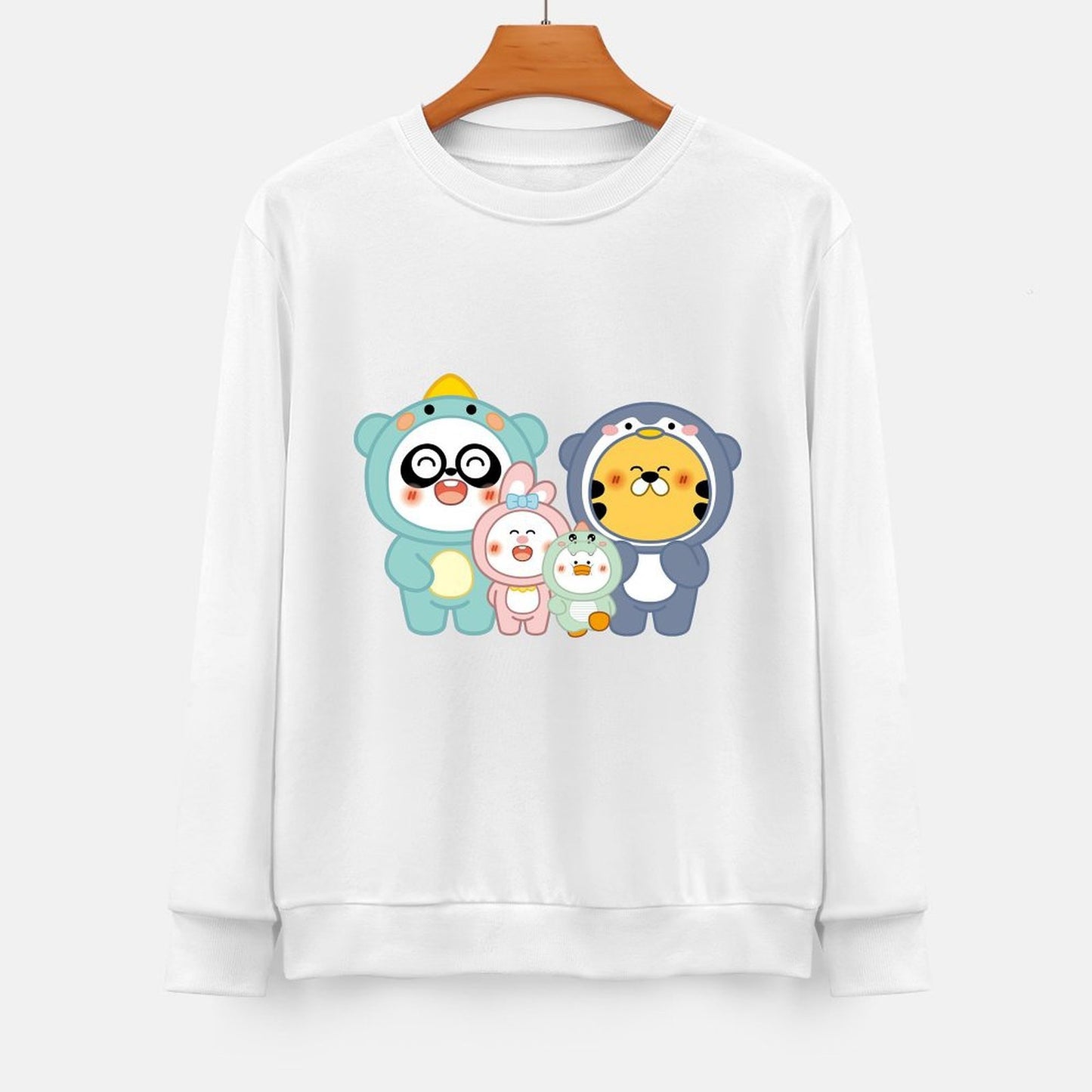 Front Patterned Long Sleeve TopEverydayTee PremiumSeries