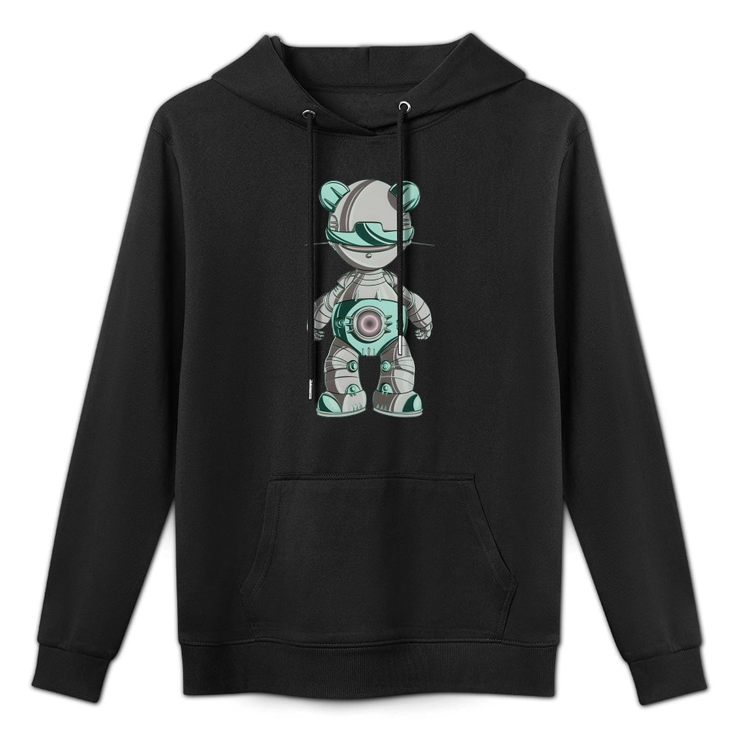 Hoodie Front PatternRecycled Simple