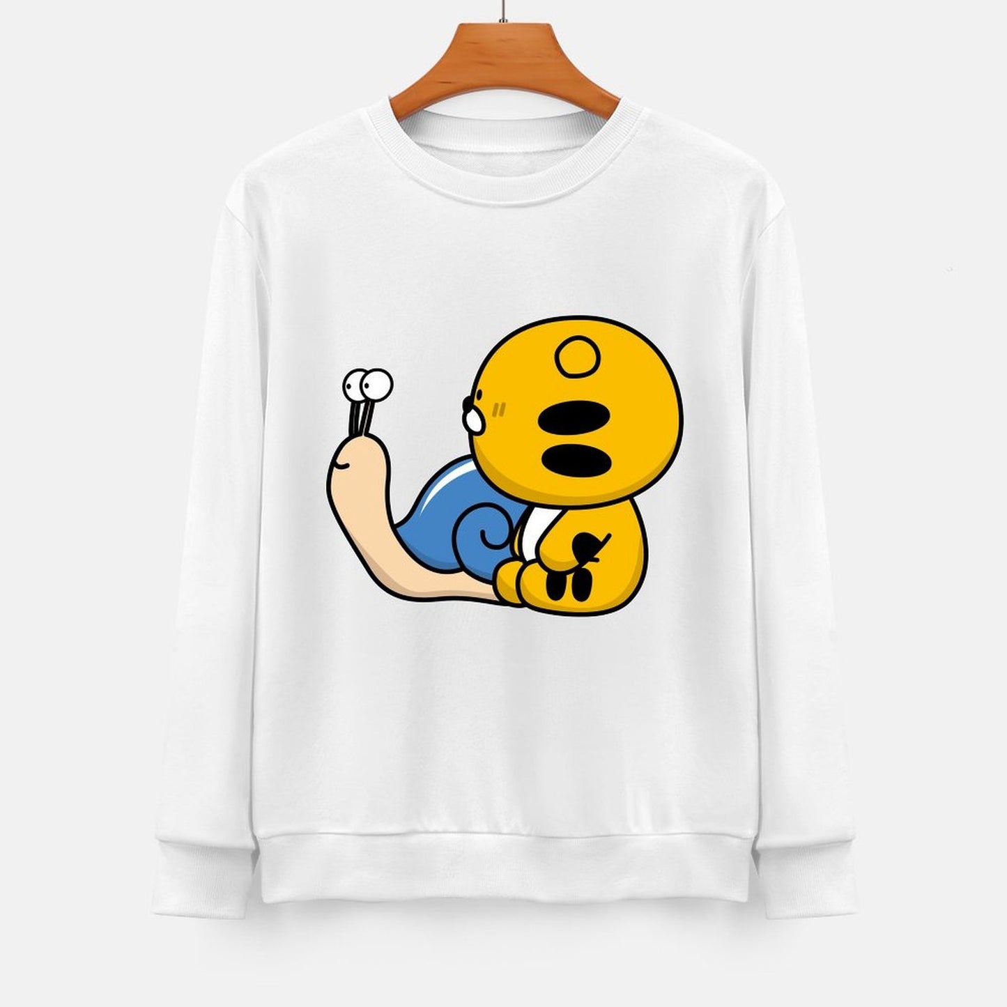 Front Patterned Long Sleeve TopEveryday Fade-Proof