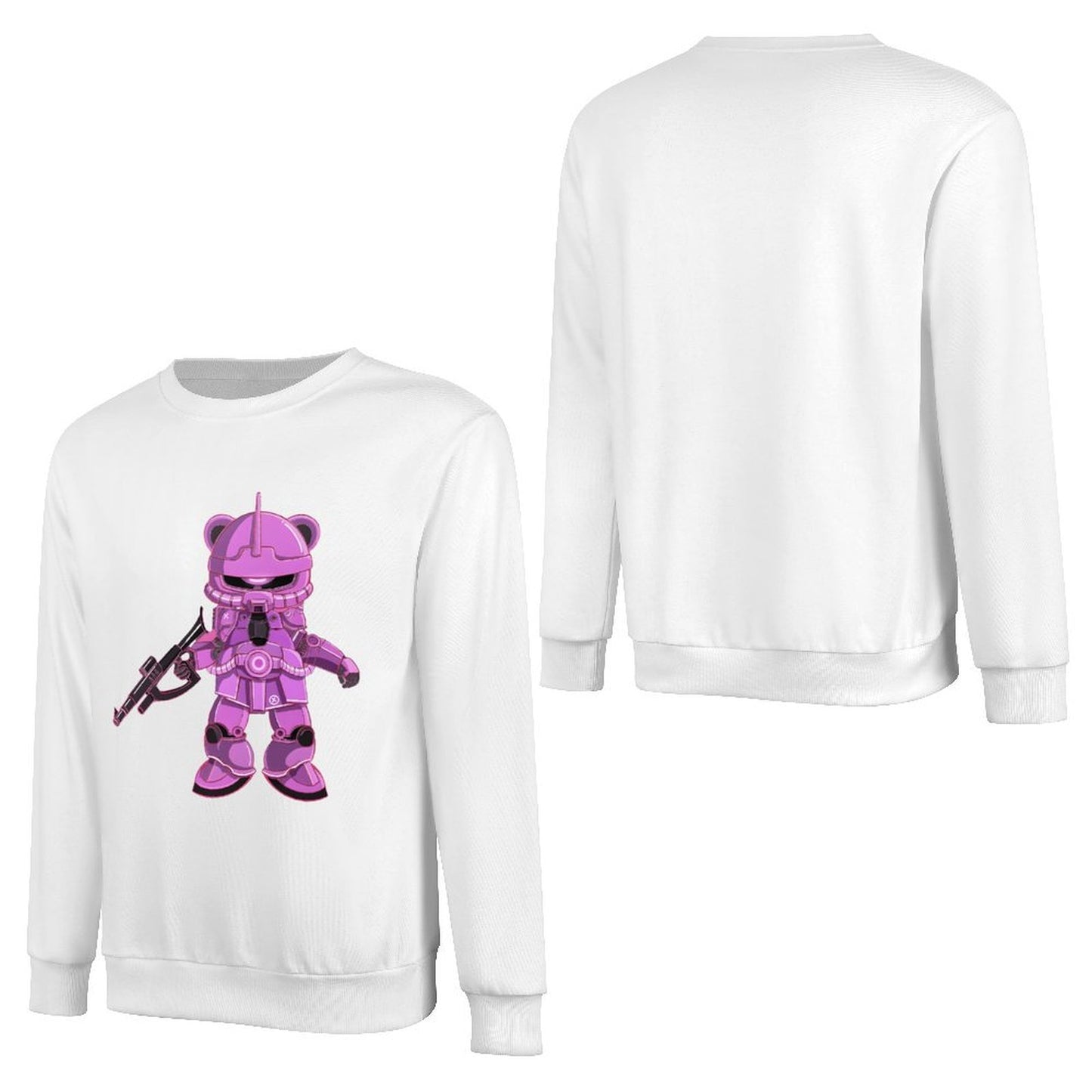 Long Sleeve With Front PatternVibrant Colors Pocket Tee