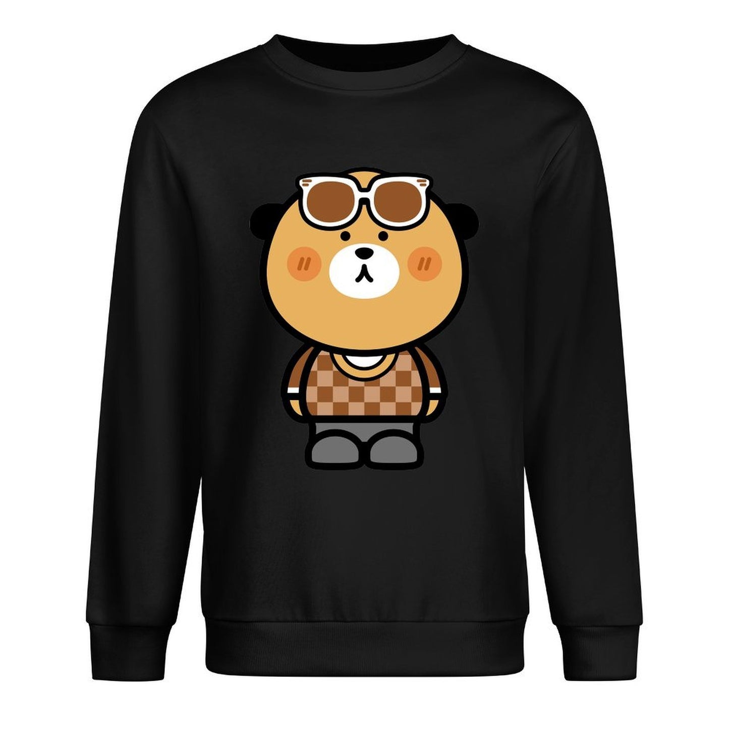 Front Patterned Long Sleeve TopLightweight Vibrant Colors