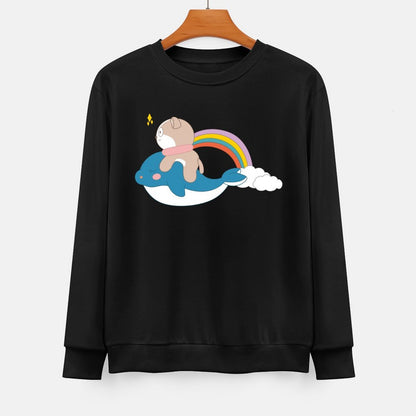  Front Patterned Long Sleeve TopClassicSeries Studio