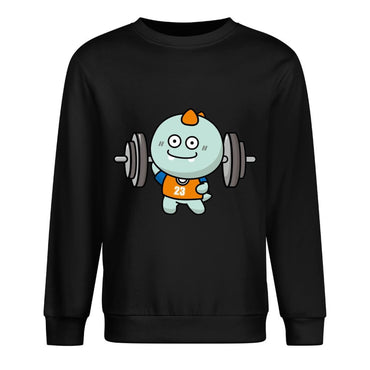 Front Patterned Long Sleeve TopSeamless Neutral