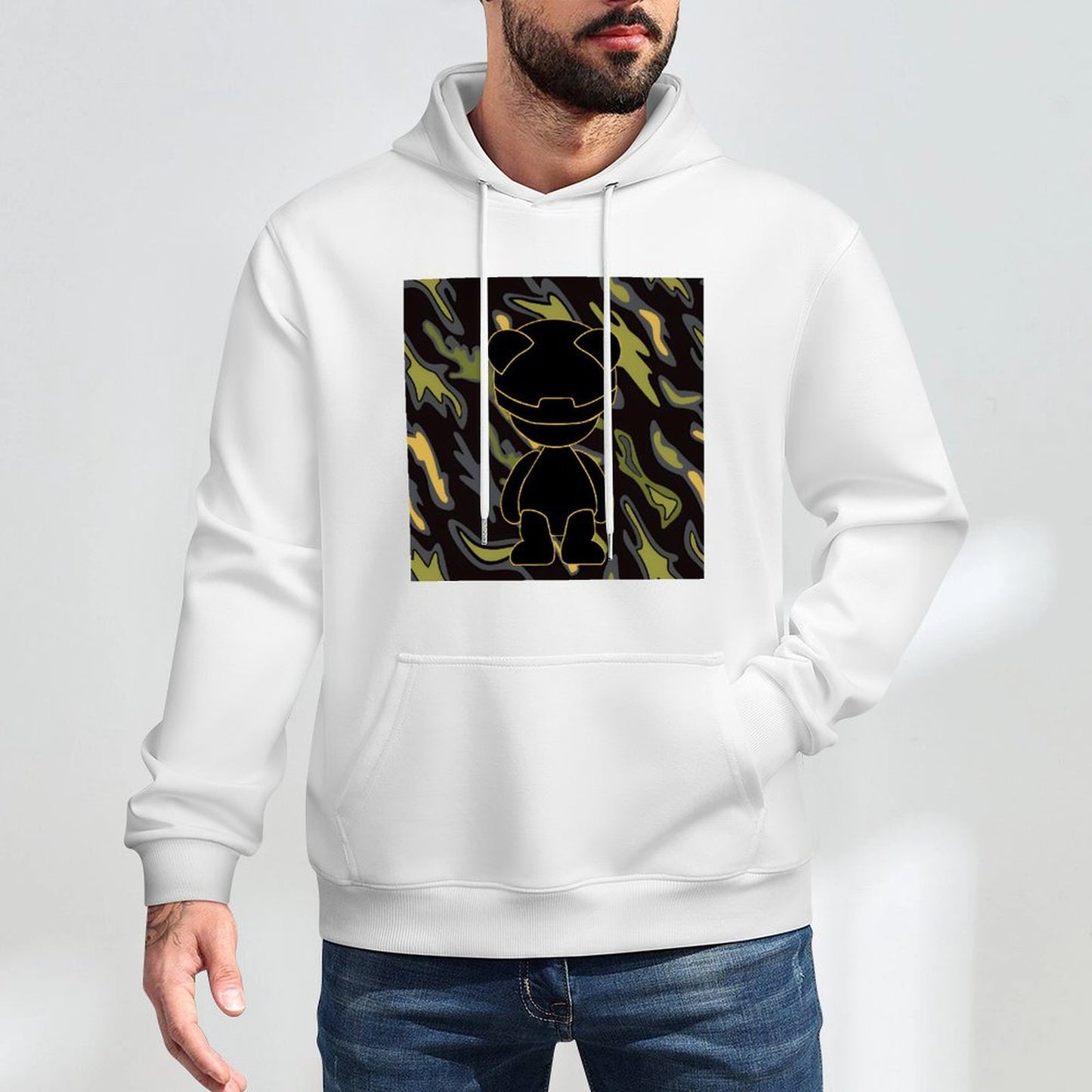 Hoodie Front PatternComfortSeries Fade-Proof