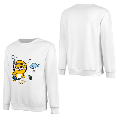 Front Patterned Long Sleeve TopChill Classic