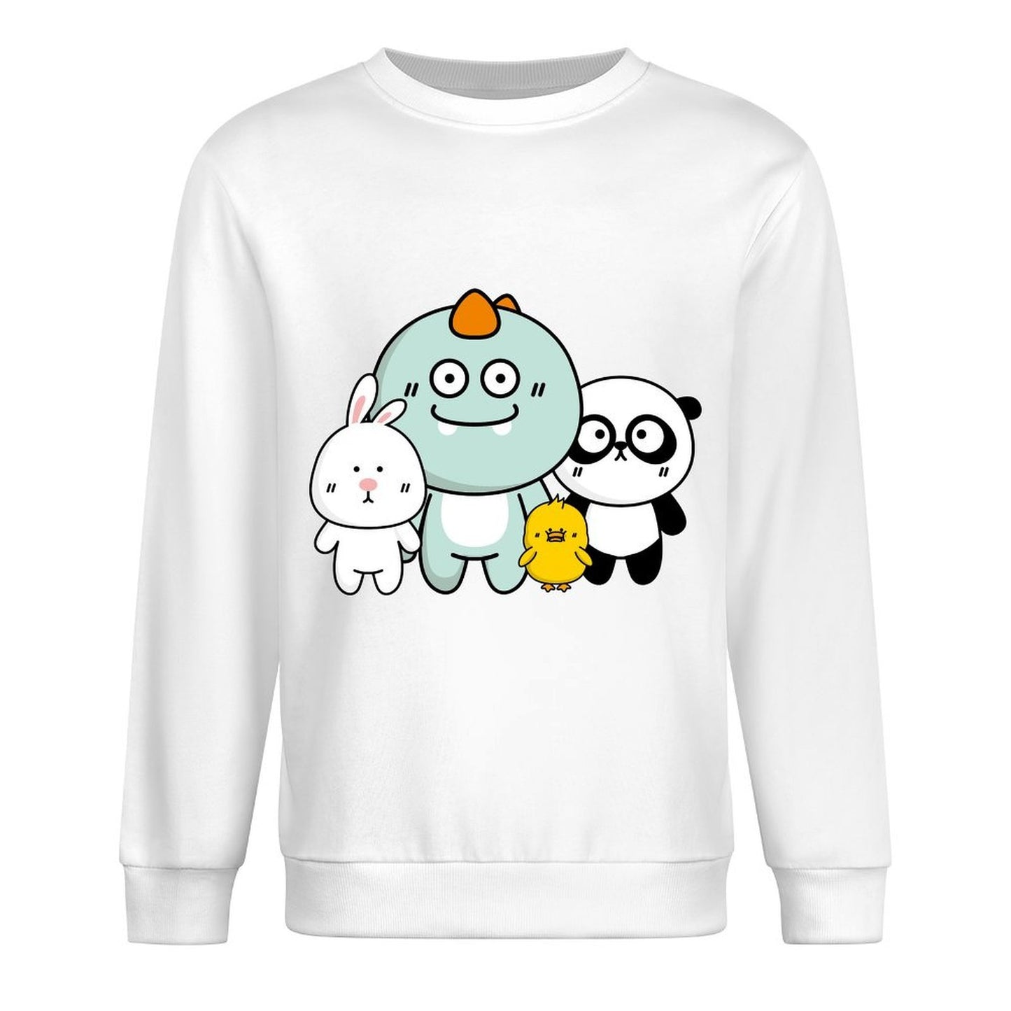 Front Patterned Long Sleeve TopStreetStyle Durable