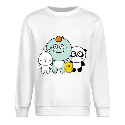 Front Patterned Long Sleeve TopStreetStyle Durable