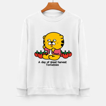 Front Patterned Long Sleeve TopEco-Conscious Essential