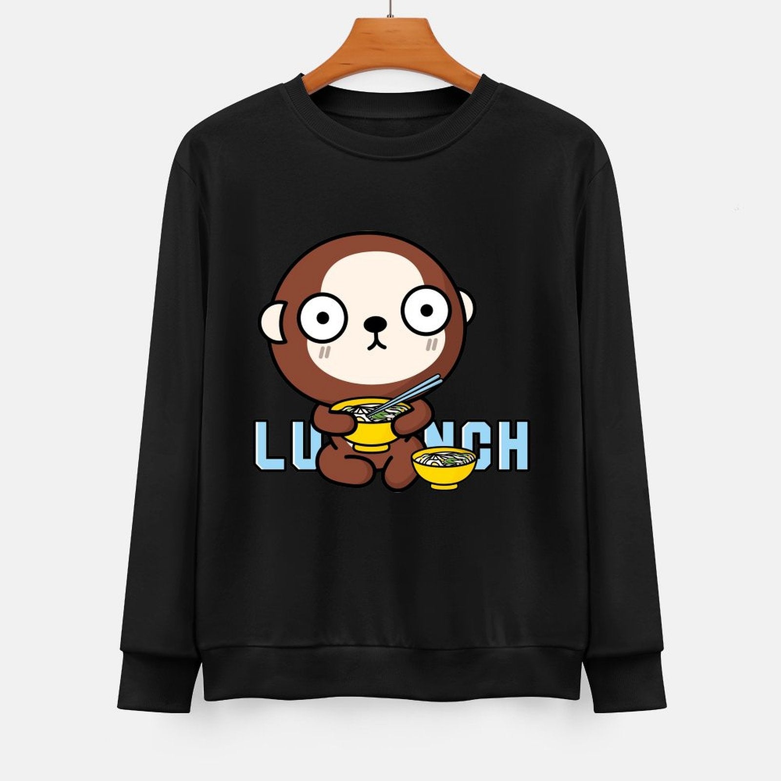  Front Patterned Long Sleeve TopEssential Tear-Resistant