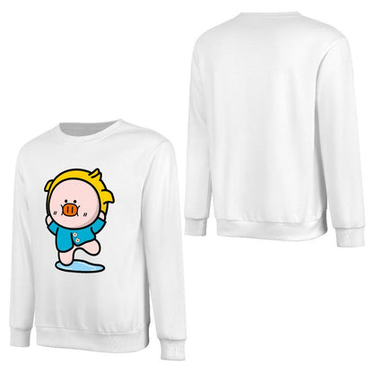 Front Patterned Long Sleeve TopEverydayTee Clean Edges