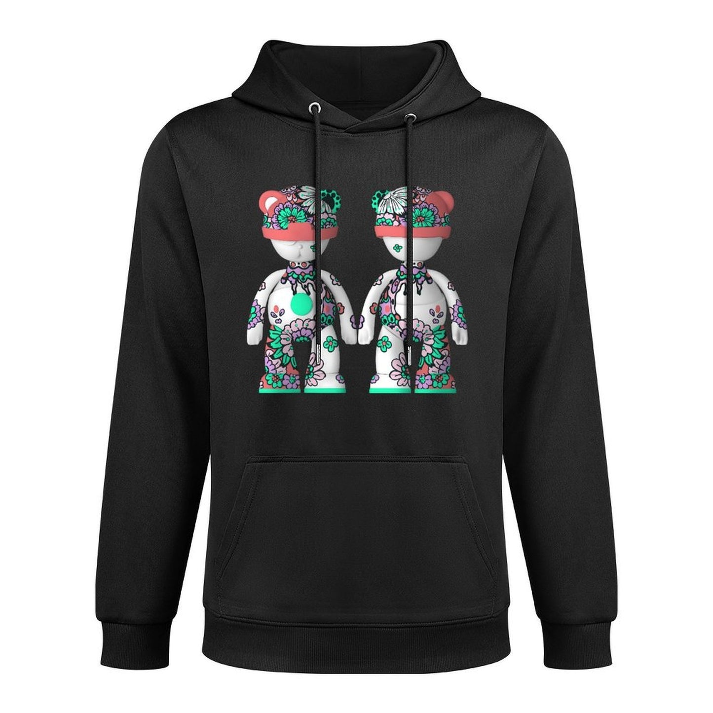 Hoodie Front PatternWrinkle-Free SoftTouch