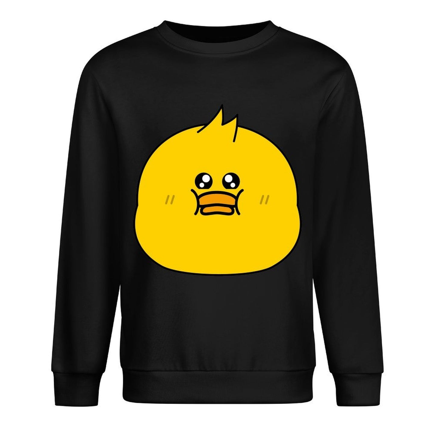 Front Patterned Long Sleeve TopBold Design-Your-Own