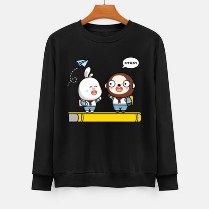  Front Patterned Long Sleeve TopComfortSeries Soft-Touch