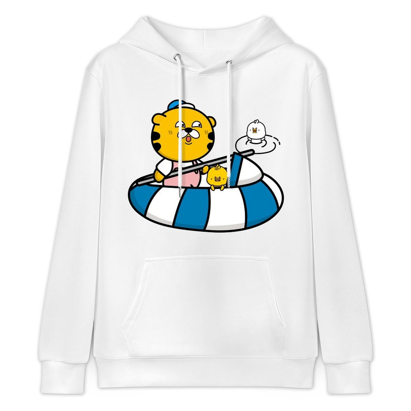 Tear-Resistant Urban Front Graphic Hoodies